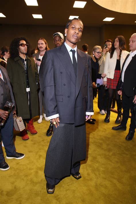 asap rocky gucci fashion show|ap rocky and Gucci.